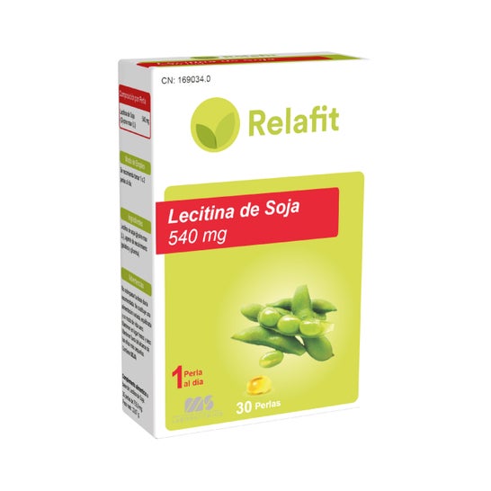 Relafit Lecitina De Soja 540 Mg 30 perlasen oferta