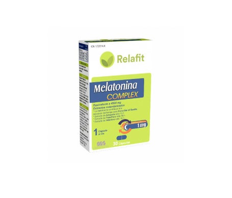 Relafit Melatonina Complex 4500 Mg 30 cápsulasen oferta