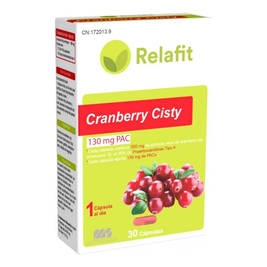Relafit Ms Cranberry Cisty 30capsen oferta