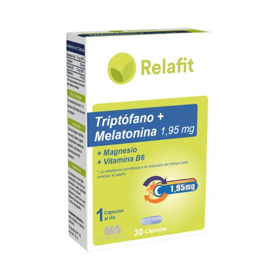 Relafit Triptófano + Melatonina 1