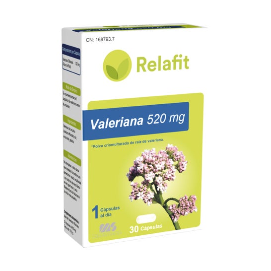 Relafit Valeriana 520 Mg 30 cápsulasen oferta