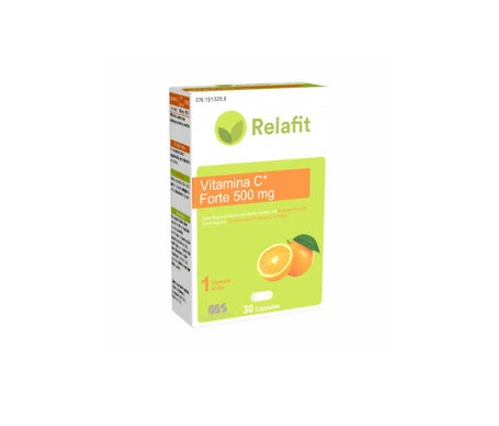 Relafit Vitamina C Forte 500 Mg 30 cápsulasen oferta