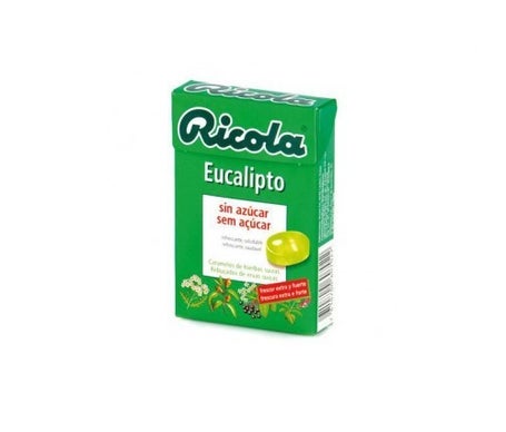 Ricola eucaliptus caramelos sin azúcar 50gen oferta