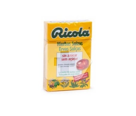 Ricola hierbas suizas caramelos sin azúcar 50gen oferta