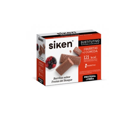 SIKEN SUSTITUTIVO BARRITA FRUTOS DEL BOSQUE 8 Udsen oferta
