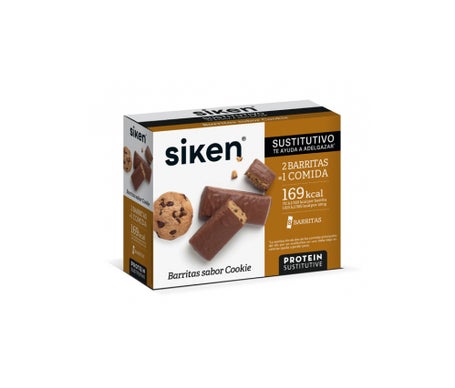 SIKEN SUSTITUTIVO BARRITAS COOKIE 8 Udsen oferta