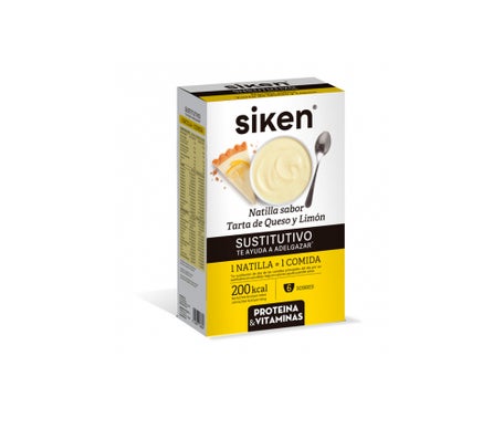 SIKEN SUSTITUTIVO NATILLAS TARTA DE QUESO 6 SOBRESen oferta