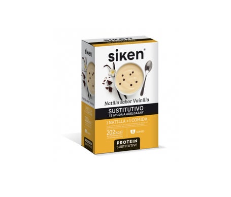 SIKEN SUSTITUTIVO NATILLAS VAINILLA 6 SOBRESen oferta