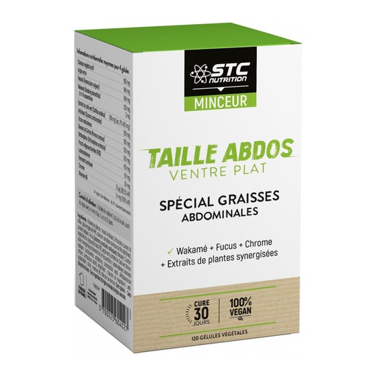 STC Nutrición Talla Abdos Abdos Abdos Vientre Plano 120 Cápsulasen oferta