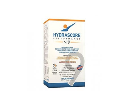 Sachet de sabor a té de melocotón Hydrascore N°9en oferta