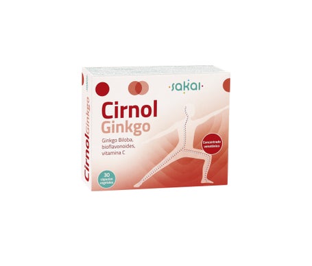 Sakai Cirnol-Ginkgo 30cápsen oferta