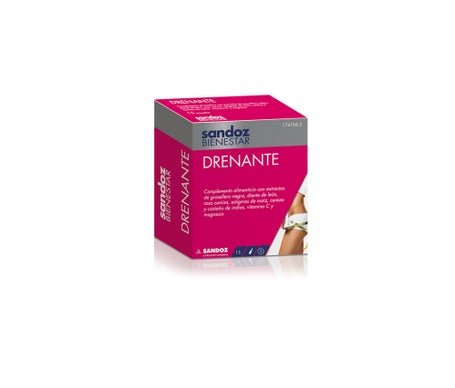 Sandoz Bienestar Drenante 15ampollasen oferta
