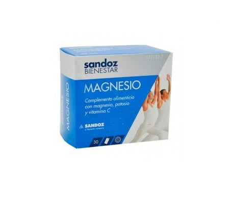 Sandoz Bienestar magnesio 30 sobresen oferta