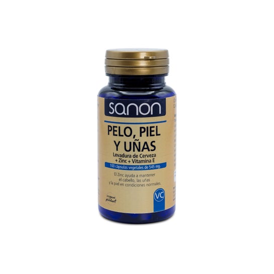 Sanon levadura de cerveza+ zinc 100cáps 545mgen oferta