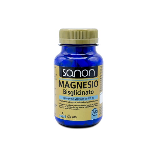 Sanon magnesio bisglicinato 100 cápsulasen oferta