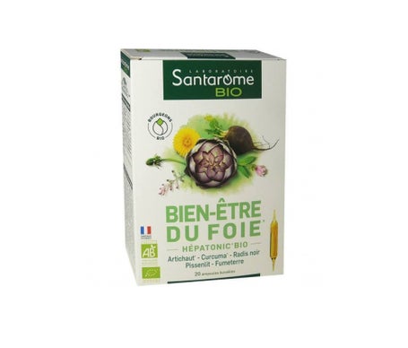 Santaroma Orgánico de Bienestar Hepático Amp20en oferta