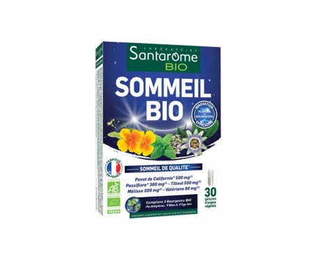 Santarome Sleep Organic 30 Cápsulasen oferta