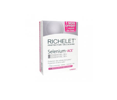 Selenio Ace Richelet Essentiel 30Ans Et + Caja de 90 + 30 comprimidos gratisen oferta