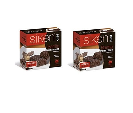 Siken Diet Barrita Cacao Duplo 2x5 Barritasen oferta