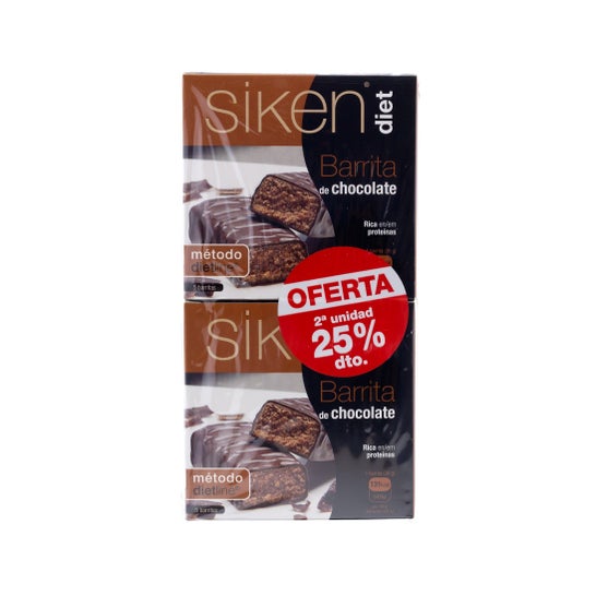 Siken Diet barrita sabor chocolate 2x5udsen oferta