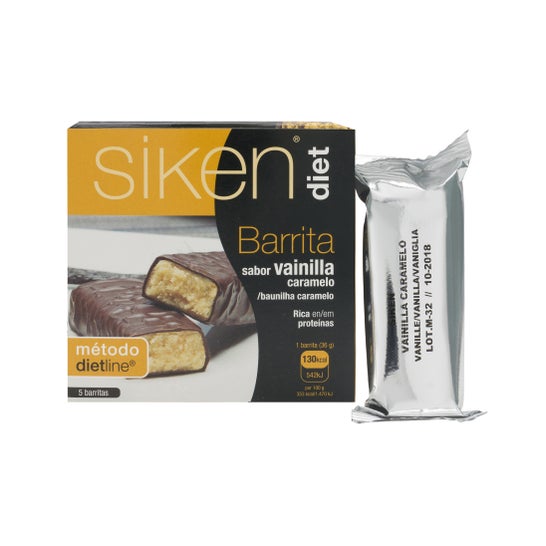 Siken Diet barrita sabor vainilla 5udsen oferta