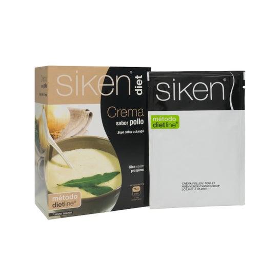 Siken Diet crema de pollo 7 sobresen oferta
