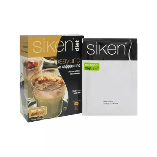 Siken Diet desayuno capuccino 7 sobresen oferta