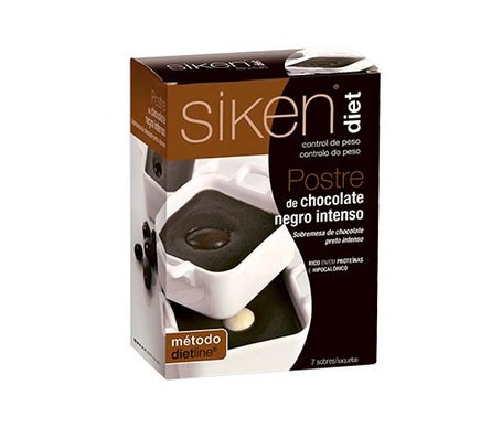 Siken Diet postre chocolate negro intenso 7 sobresen oferta