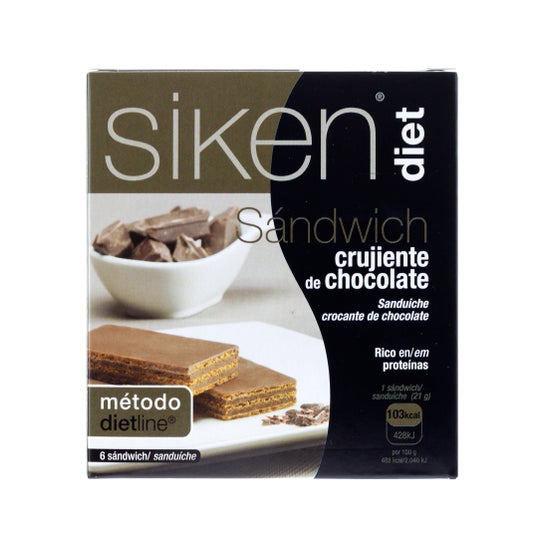Siken Diet sandwich chocolate 6udsen oferta