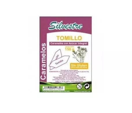 Silvestre Caramelo Tomillo S/glu 150gen oferta