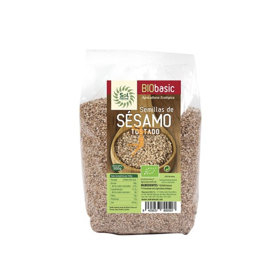 Sol Natural Semillas de Sésamo Tostado Bio 500gen oferta