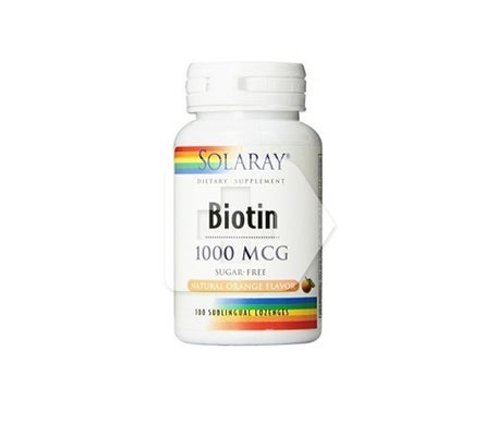 Solaray Biotin 1000mcg 100cápsen oferta