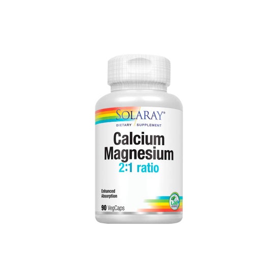 Solaray Calcium and Magnesium 90cápsen oferta
