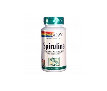 Solaray Espirulina Cáps 410mgen oferta