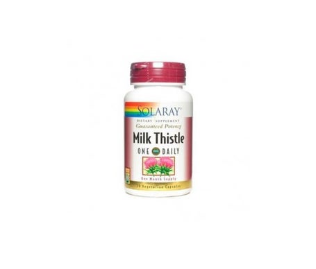 Solaray Milk Thistle Cardo Mariano 30 Cápsen oferta