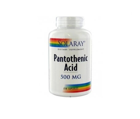 Solaray Pantothenic Acid 500mg 100cápsen oferta
