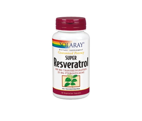 Solaray Super Resveratrol 250mg 30cápsen oferta