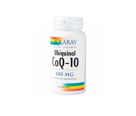Solaray Ubiquinol Co-Q10 100mg 30 perlasen oferta