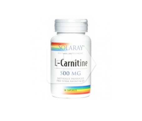 Solaray l-carnitine 500mg 30cápsen oferta