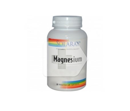 Solaray magnesium 90cáps vegetalesen oferta