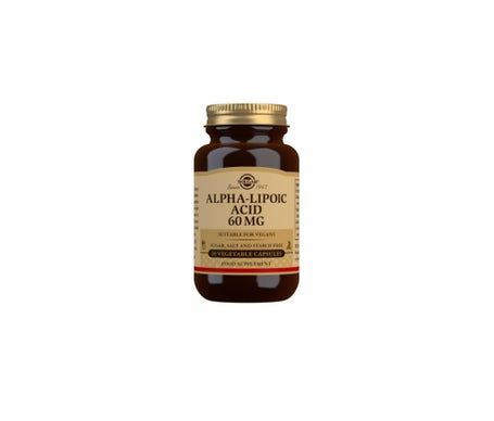 Solgar Ácido Alfa Lipoico 60mg 30capsen oferta