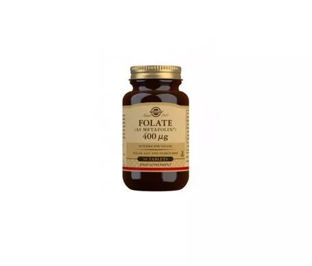 Solgar Ácido Fólico Folato 400mcg 50cápsen oferta