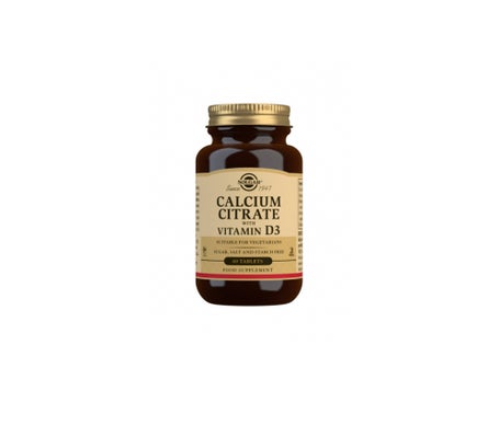 Solgar Calcio Citrato Con Vitamina D 60compen oferta