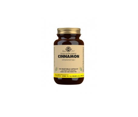 Solgar Canela China Cinnamomum assia 100caps Vegetalesen oferta