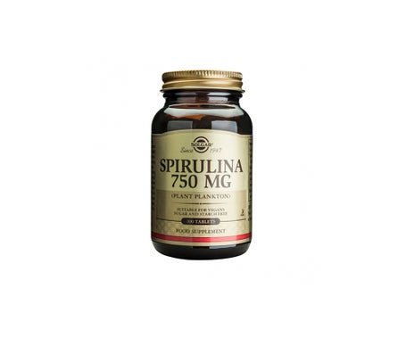 Solgar Espirulina 750mg 80compen oferta