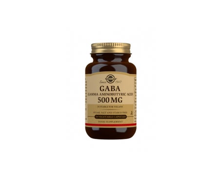 Solgar Gaba 500mg 50cápsen oferta