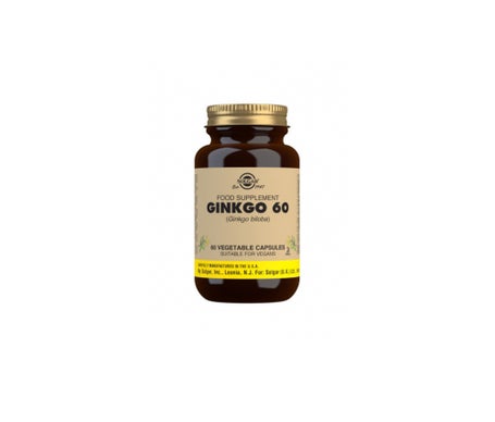 Solgar Ginkgo Biloba 60capsen oferta