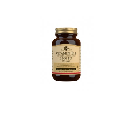 Solgar Vitamina D3 (Colecalciferol) 55Mg 50Capsen Oferta