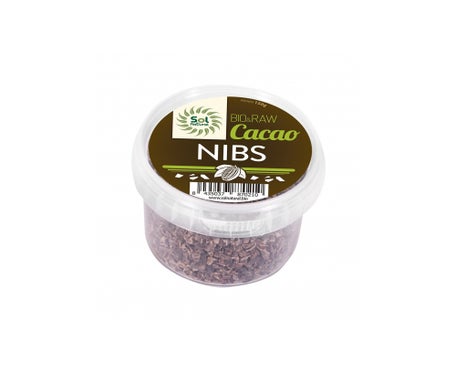 Solnatural Cacao Nibs Crudo Raw Bio 150gen oferta