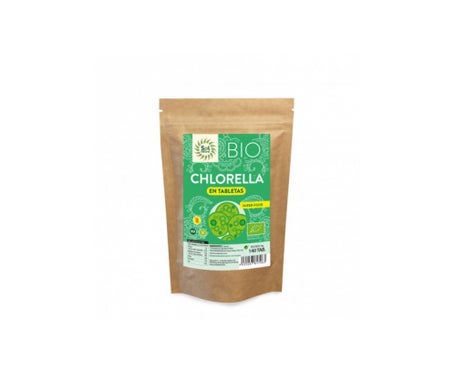 Solnatural Chlorella Tabletas Bio sin Gluten Vegano 125gen oferta